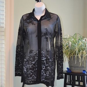 NY&C Lace blouse